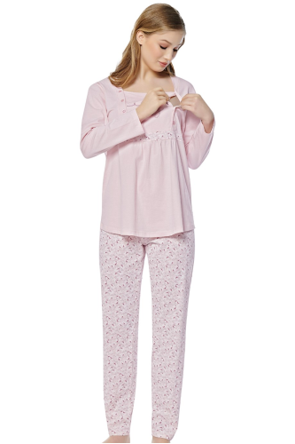 A Kalite Cotton Hamile Pijama Takımı 30222